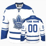 Reebok Toronto Maple Leafs Youth White Authentic Third Customized Jersey