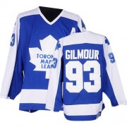 CCM Toronto Maple Leafs NO.93 Doug Gilmour Men's Jersey (Royal Blue Authentic A Patch Throwback)