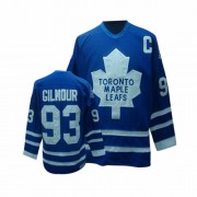 CCM Toronto Maple Leafs NO.93 Doug Gilmour Men's Jersey (Royal Blue Authentic C Patch Throwback)