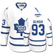 Reebok Toronto Maple Leafs NO.93 Doug Gilmour Men's Jersey (White Authentic Away)