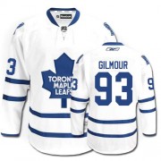 Reebok Toronto Maple Leafs NO.93 Doug Gilmour Men's Jersey (White Premier Away)