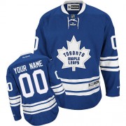 Reebok Toronto Maple Leafs Women's Royal Blue Premier New Third Customized Jersey