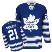 Reebok Toronto Maple Leafs NO.21 James Van Riemsdyk Men's Jersey (Royal Blue Authentic 2014 Winter Classic)