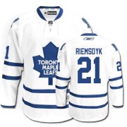 Reebok Toronto Maple Leafs NO.21 James Van Riemsdyk Men's Jersey (White Authentic Away)