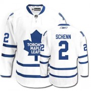 Reebok Toronto Maple Leafs NO.2 Luke Schenn Men's Jersey (White Premier Away)
