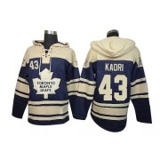 Old Time Hockey Toronto Maple Leafs NO.43 Nazem Kadri Men's Jersey (Royal Blue Authentic Sawyer Hooded Sweatshirt)