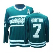 CCM Toronto Maple Leafs NO.7 Tim Horton Men's Jersey (Green Authentic Throwback)