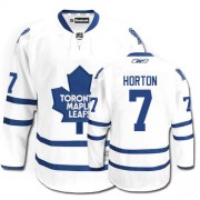 Reebok Toronto Maple Leafs NO.7 Tim Horton Men's Jersey (White Authentic Away)