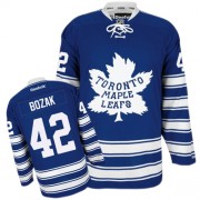 Reebok Toronto Maple Leafs NO.42 Tyler Bozak Men's Jersey (Royal Blue Authentic 2014 Winter Classic)
