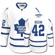 Reebok Toronto Maple Leafs NO.42 Tyler Bozak Men's Jersey (White Authentic Away)