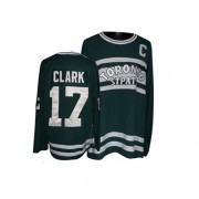 CCM Toronto Maple Leafs NO.17 Wendel Clark Men's Jersey (Green Authentic Throwback)