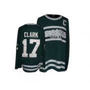 CCM Toronto Maple Leafs NO.17 Wendel Clark Men's Jersey (Green Premier Throwback)