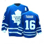 CCM Toronto Maple Leafs NO.16 Darcy Tucker Men's Jersey (Royal Blue Premier Throwback)