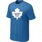 Toronto Maple Leafs Mens Team Logo Short Sleeve T-Shirt - light Blue