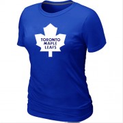 Toronto Maple Leafs Women's Team Logo Short Sleeve T-Shirt - Blue