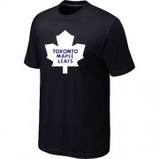 Toronto Maple Leafs Mens Team Logo Short Sleeve T-Shirt - Black