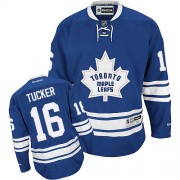 Reebok Toronto Maple Leafs NO.16 Darcy Tucker Men's Jersey (Royal Blue Premier New Third)