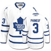 Reebok Toronto Maple Leafs NO.3 Dion Phaneuf Men's Jersey (White Authentic Away)