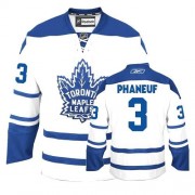 Reebok Toronto Maple Leafs NO.3 Dion Phaneuf Men's Jersey (White Authentic Third)